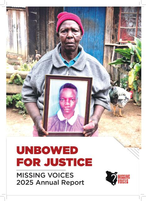 Missing Voices Annual Report 2025