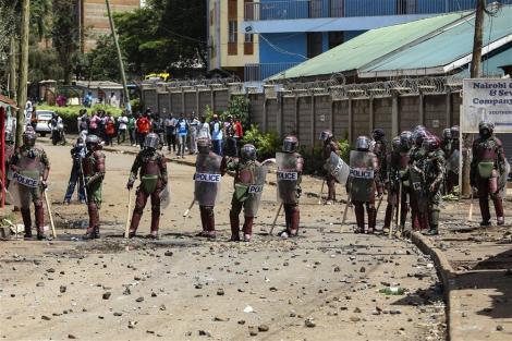 Kenya Police During Protests