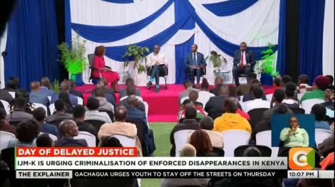 Missing Voices Townhall on Citizen TV.