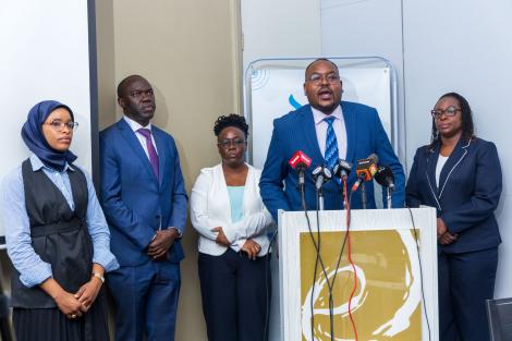 A section of the Missing Voices Coalition at the National Multi-Stakeholder Convening on Political Goonism and Hired Violence ahead of Kenya’s 2027 General Elections.Photo/MVC.
